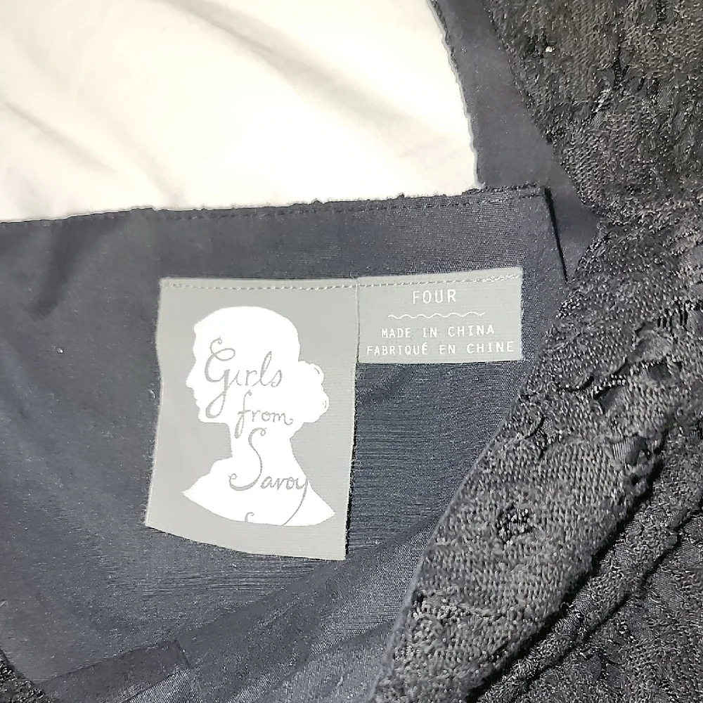 Anthropologie Black Lace Tank Top - Picture 4 of 8